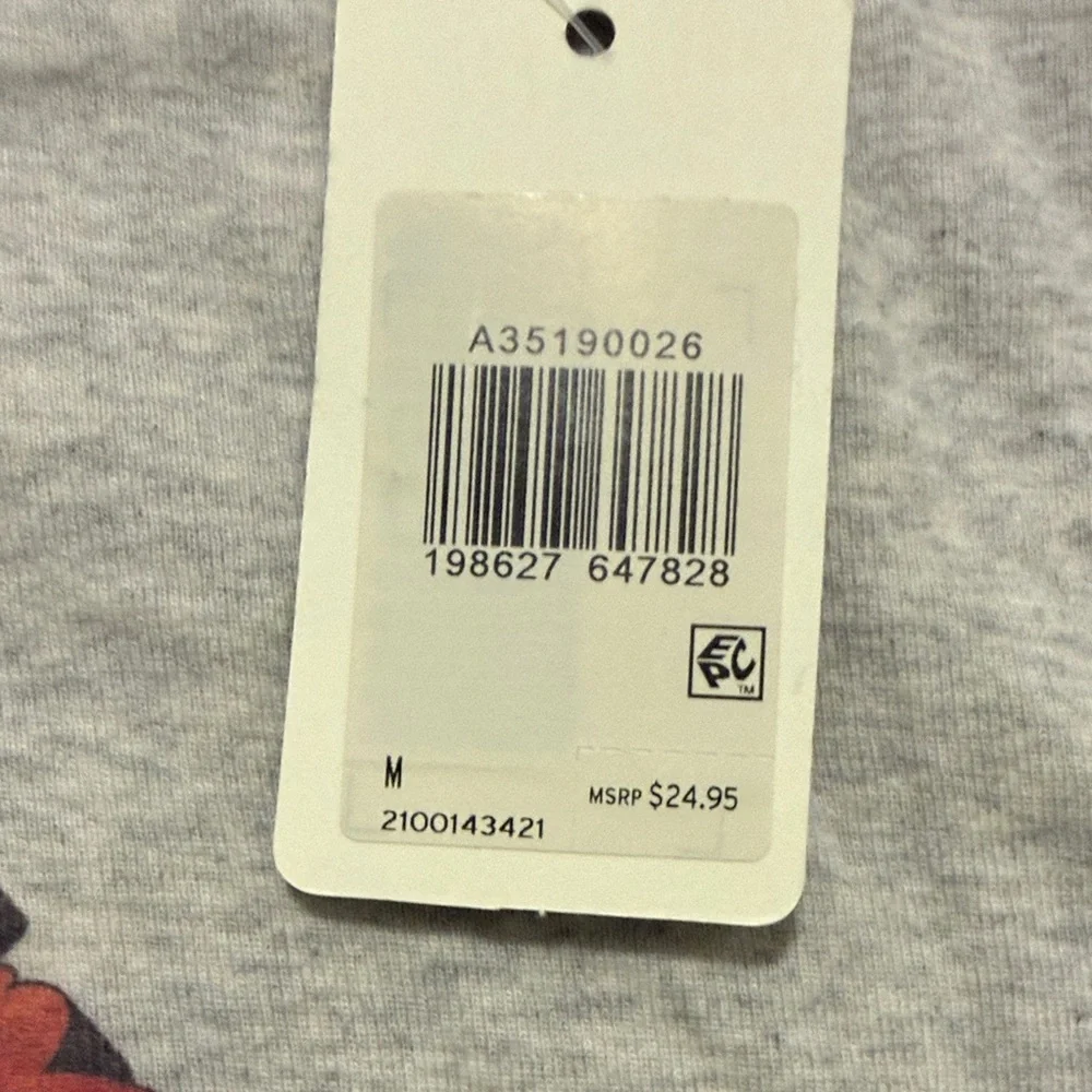 Levi's Gray T-Shirt with Horse Graphic and Black Trim - Picture 3 of 3